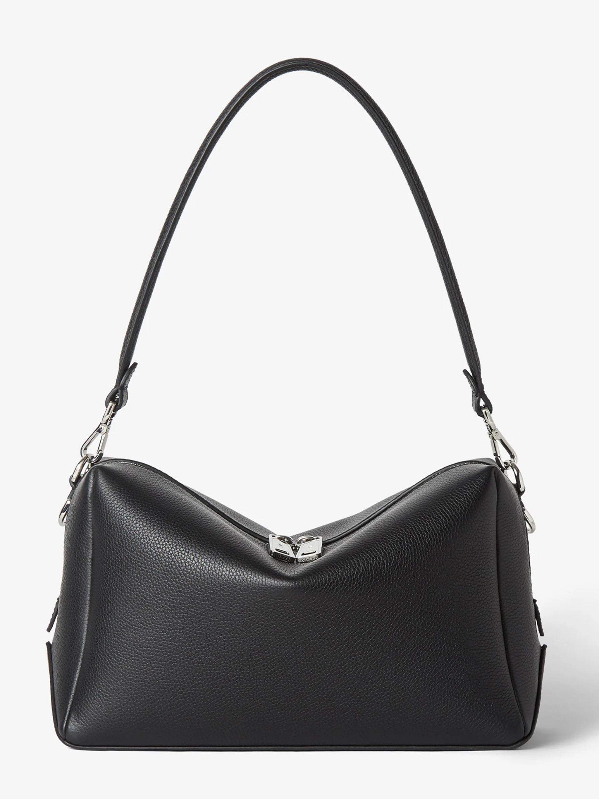 FENDI Medium Handbag with Dual Slider Zip Closure