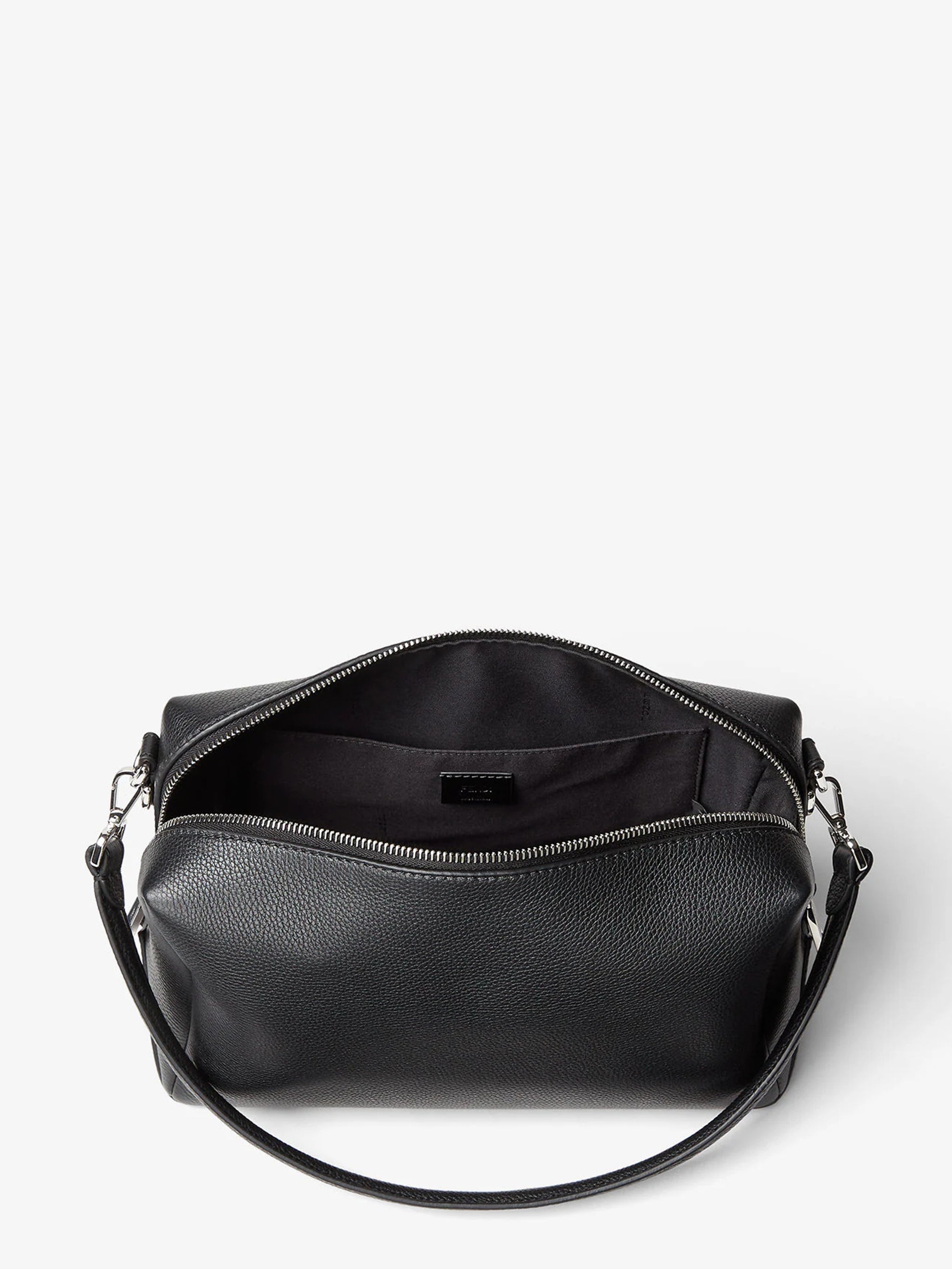 FENDI Medium Handbag with Dual Slider Zip Closure