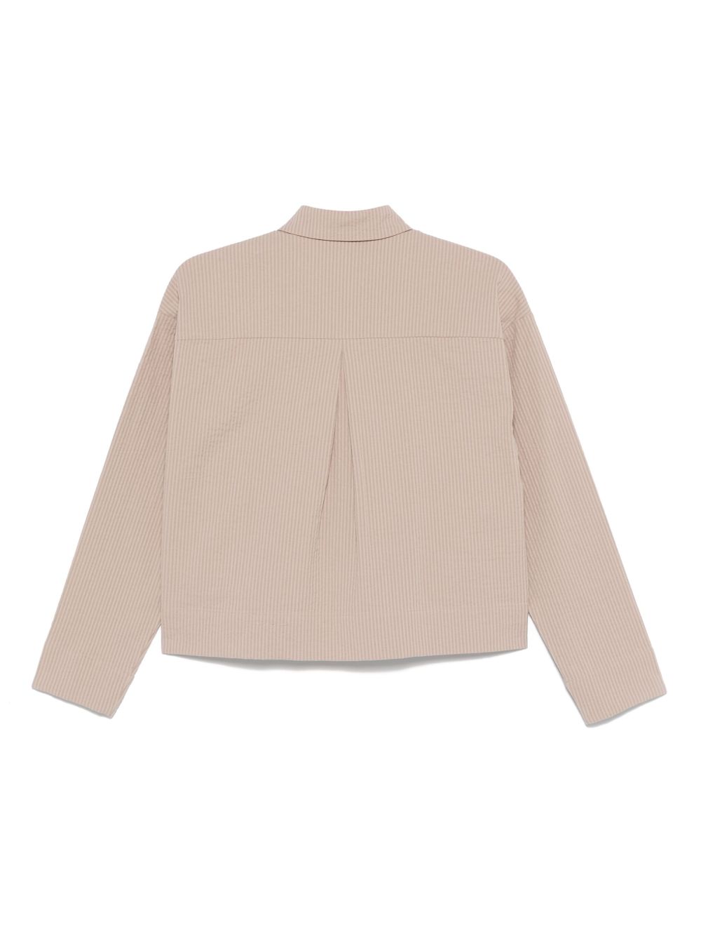 EA7 Cropped Stretchy Mini Shirt