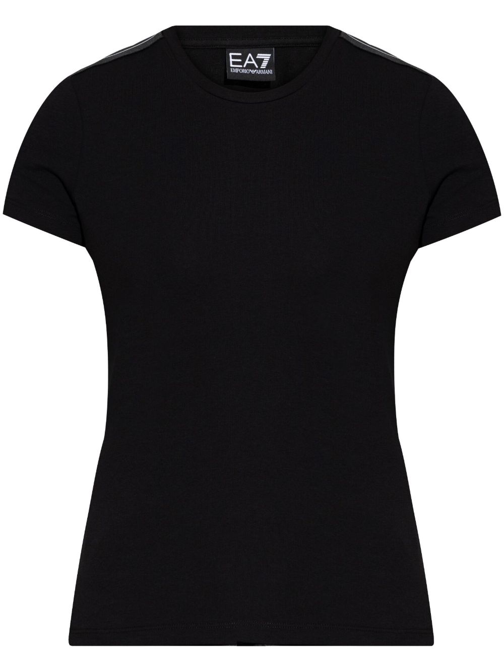 EA7 Logo Cotton T-Shirt for Women - SS25