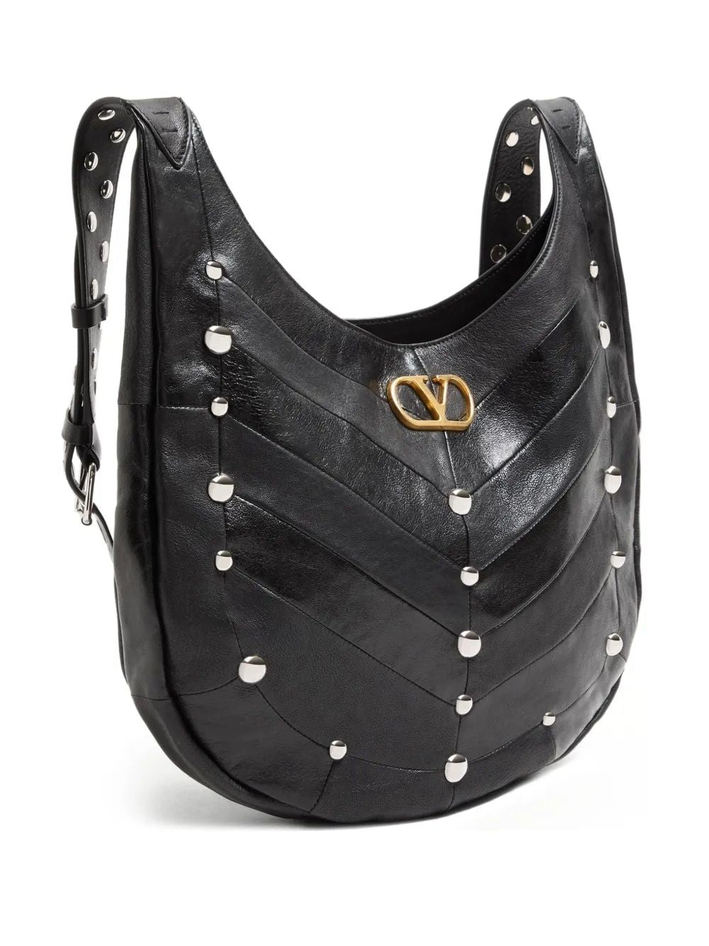 VALENTINO Patchwork Hobo Handbag - Stylish Shoulder Bag
