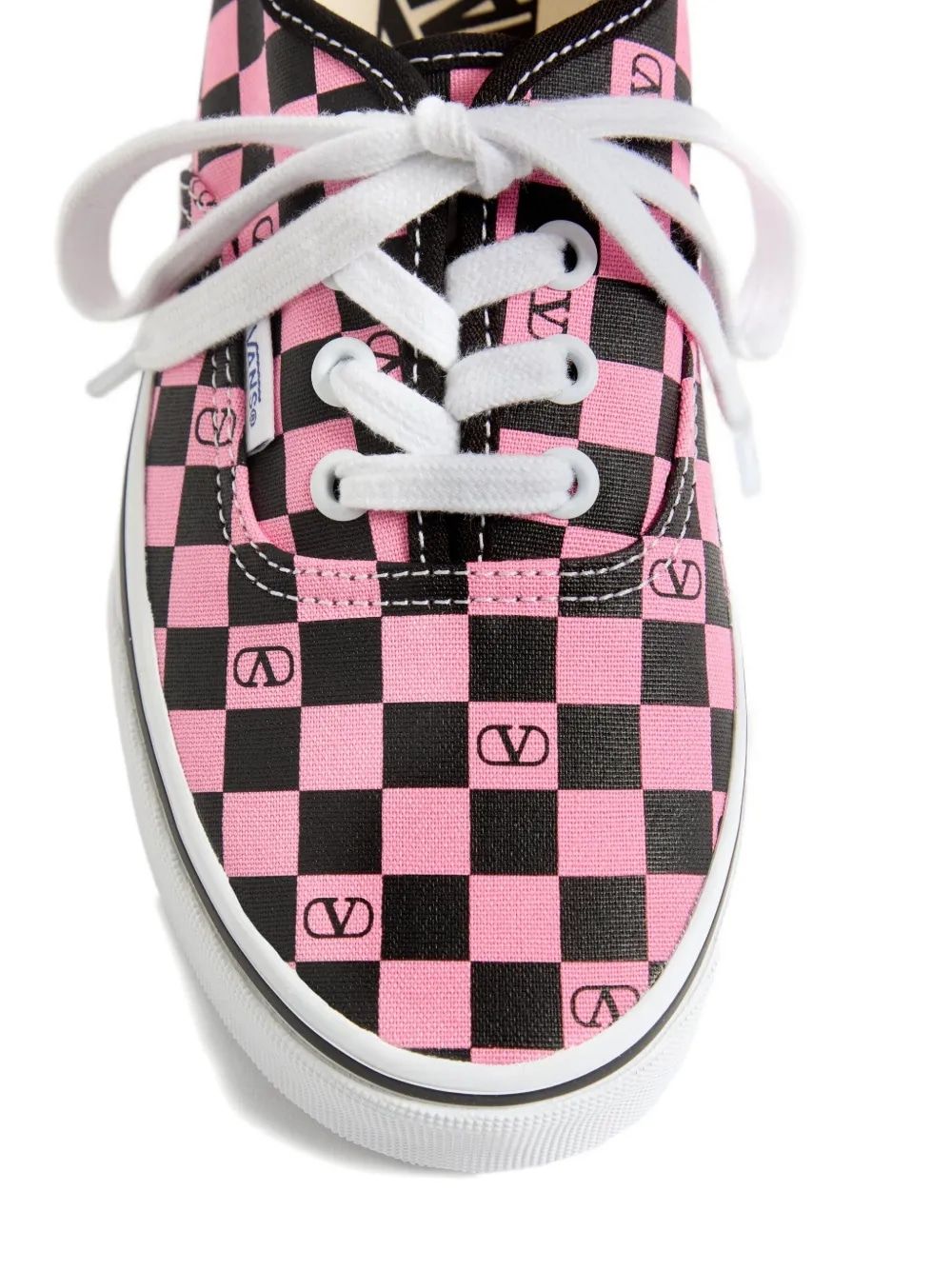 VALENTINO Logocheck Women's Sneakers - Mini Style