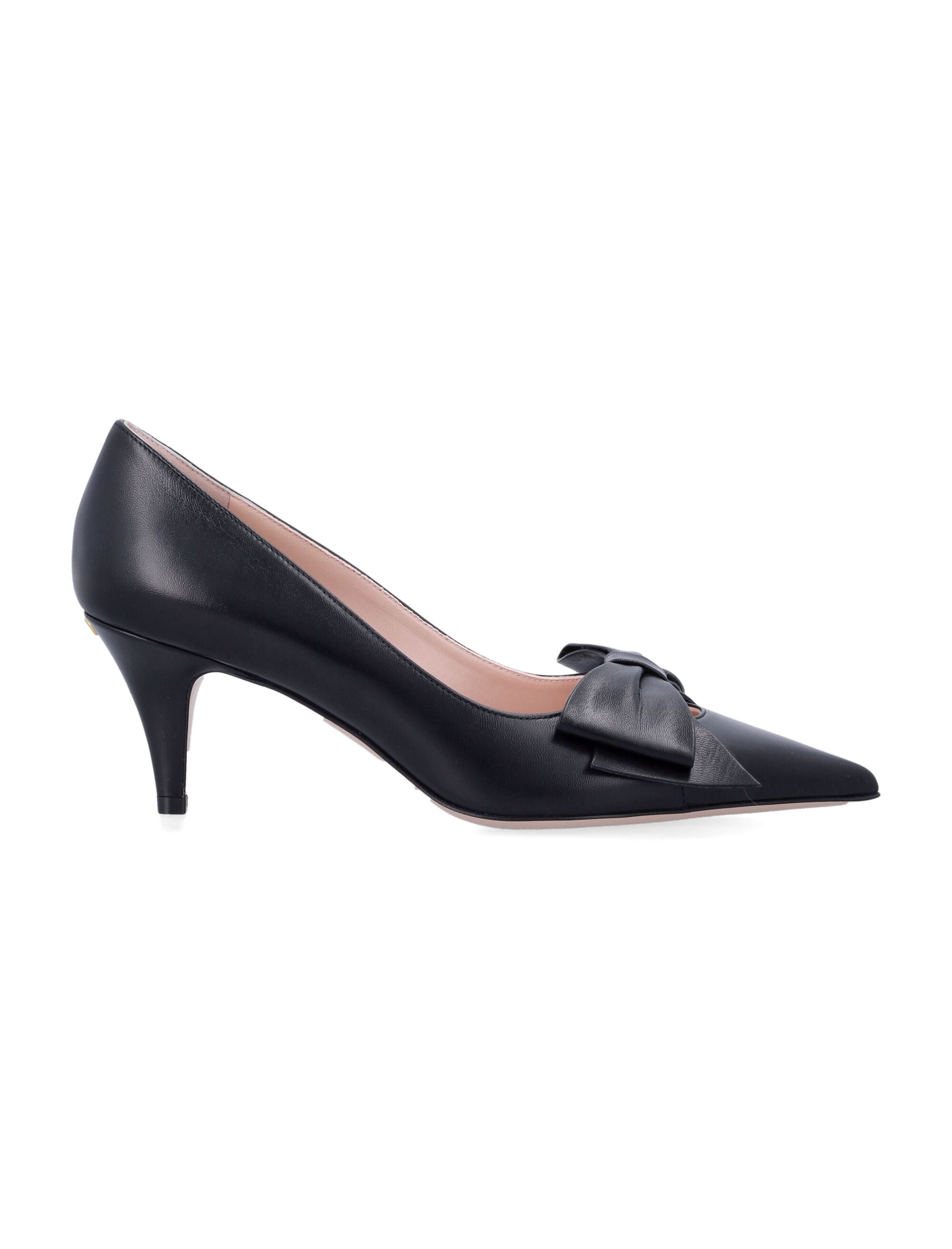 VALENTINO GARAVANI Elegant Leather Bow Pumps for Women