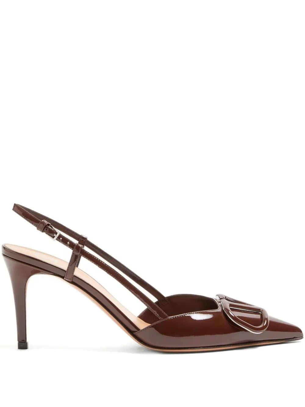 VALENTINO Signature Sling Back Sandals T. 80