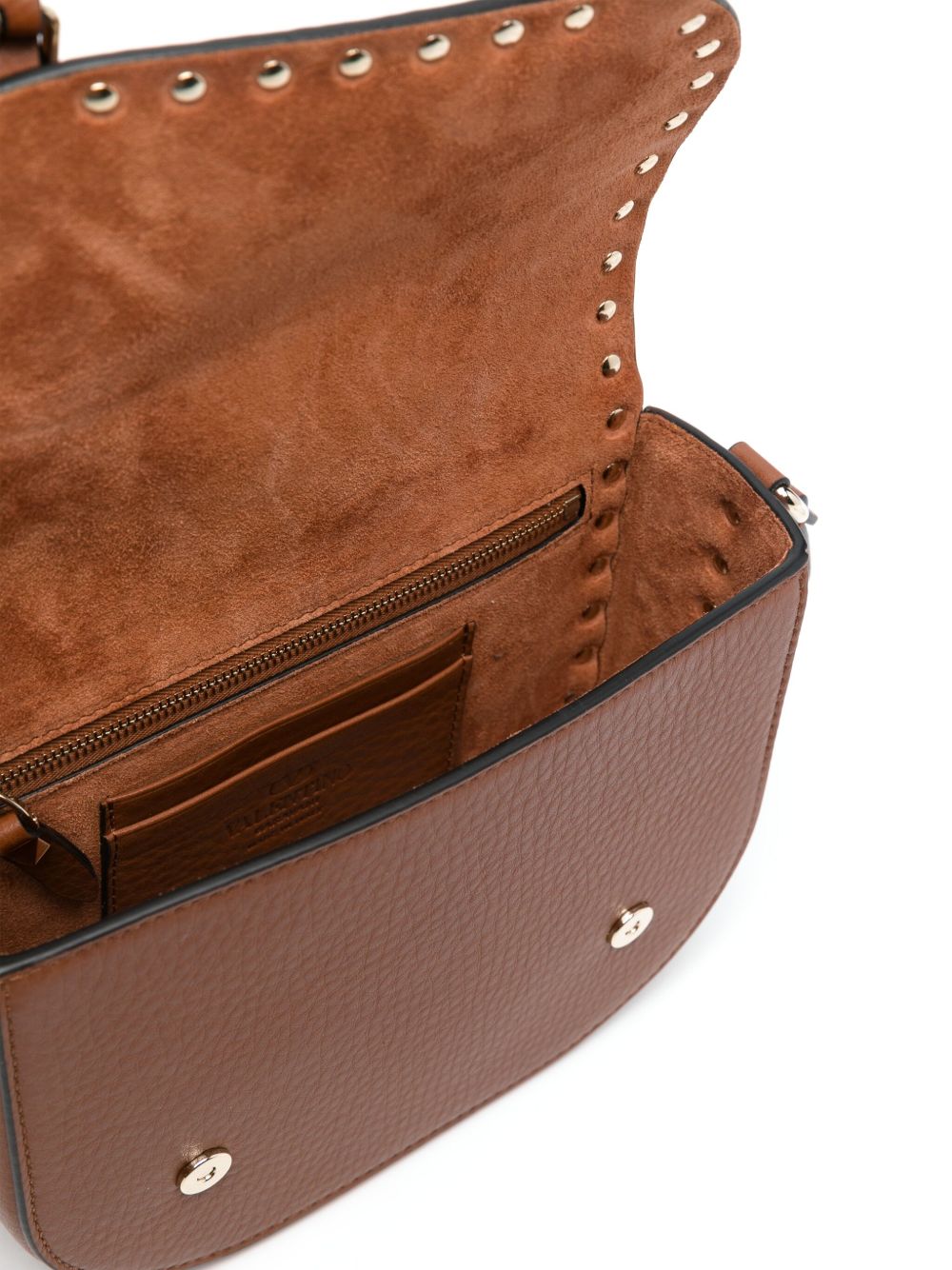 VALENTINO GARAVANI Mini Crossbody Bag with Gold Studs