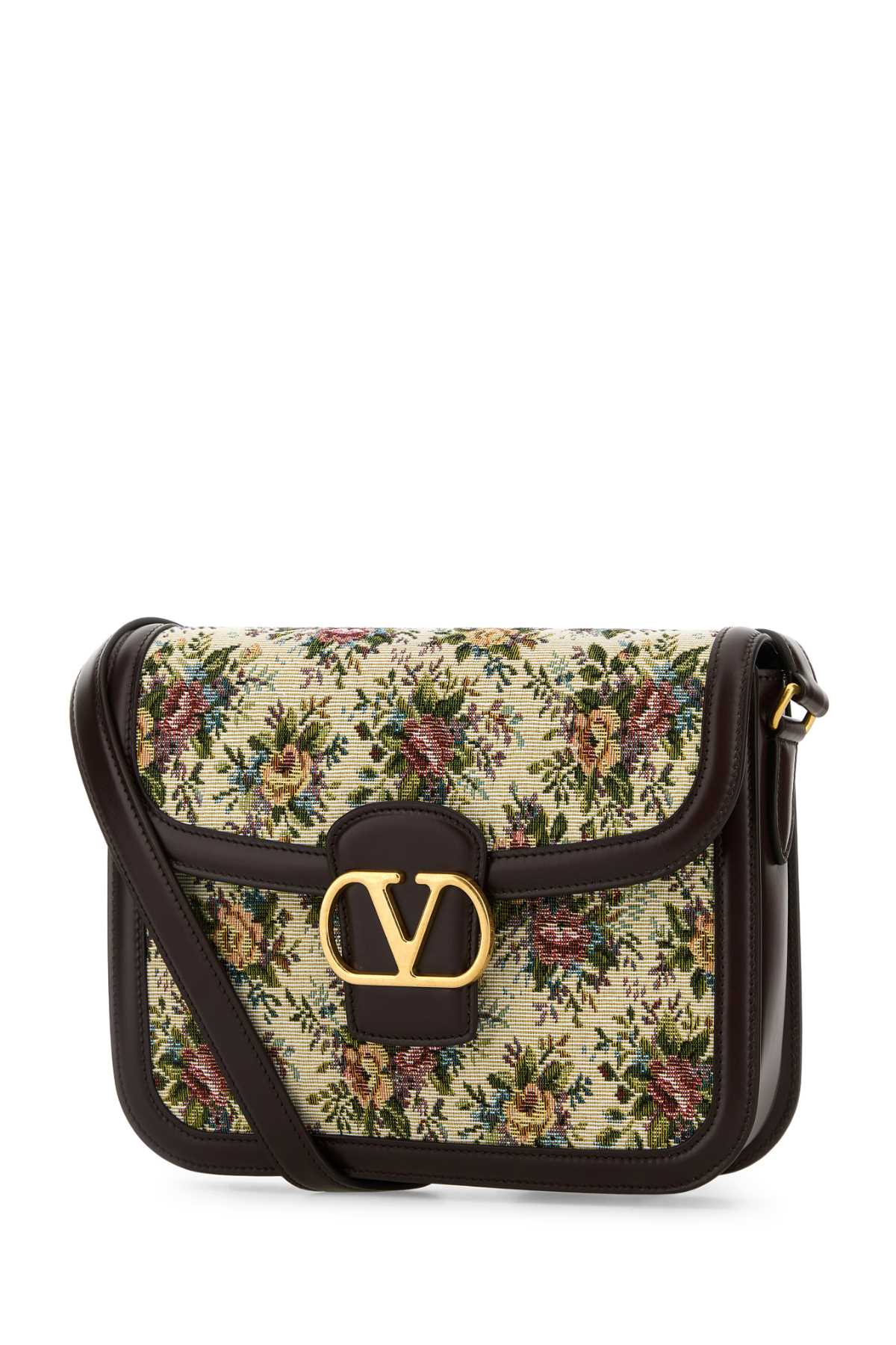 VALENTINO GARAVANI Embroidered Jacquard 9TO5 Crossbody Handbag