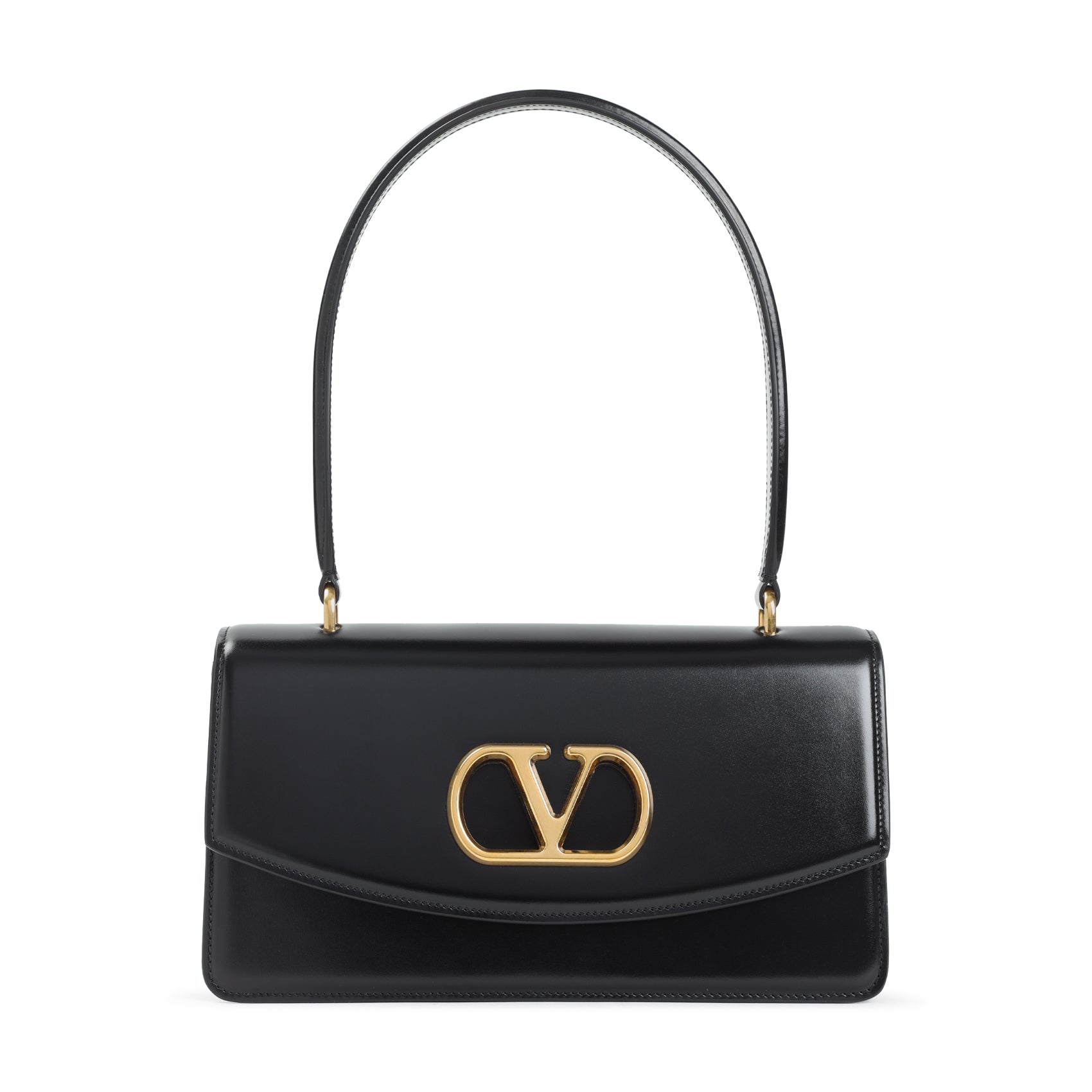 VALENTINO GARAVANI Leather Vain Shoulder Handbag