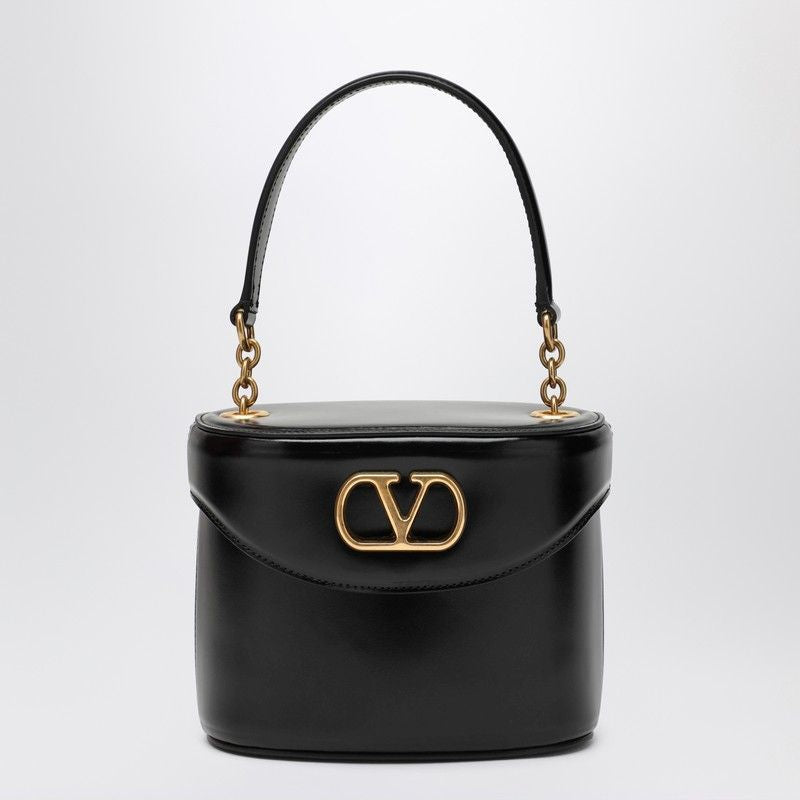 VALENTINO GARAVANI Mini Vanity Handbag with Chain Link Strap