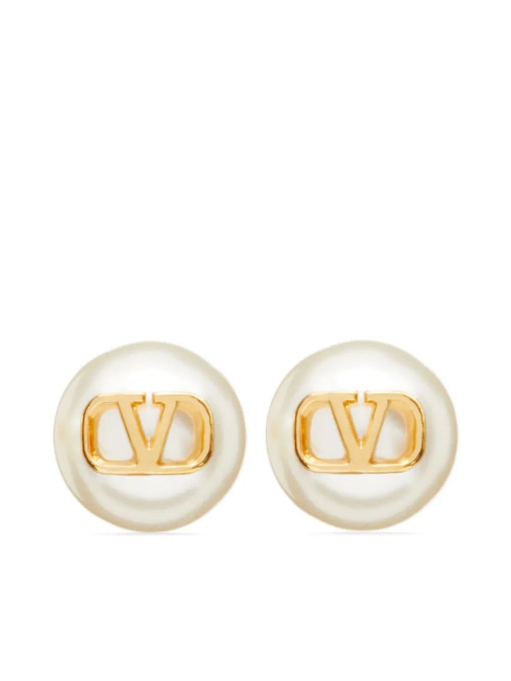 VALENTINO GARAVANI Signature Vlogo Mini Earrings