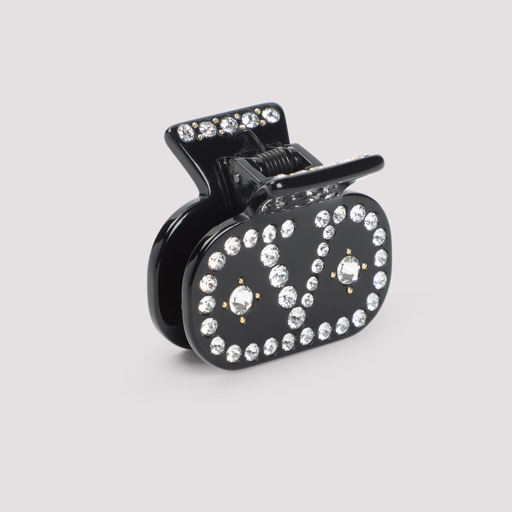 VALENTINO GARAVANI Stylish Plastic Hair Clip - Mini Size