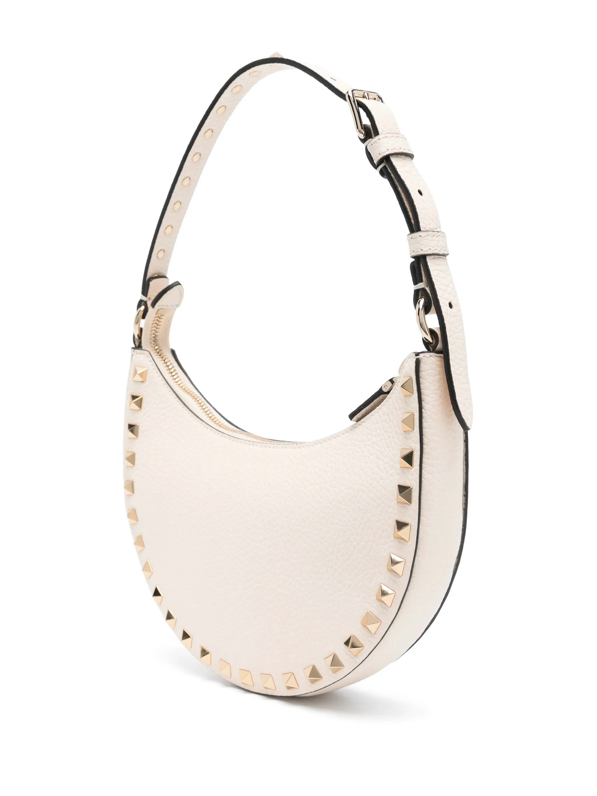 VALENTINO GARAVANI Mini Rockstud Hobo Handbag