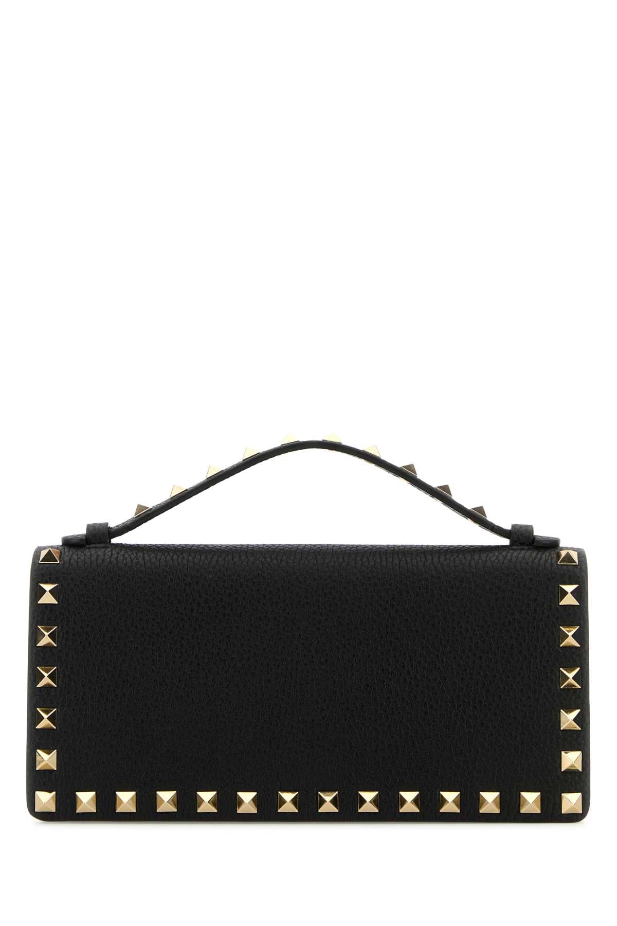 VALENTINO GARAVANI Mini Rockstud Wallet with Chain