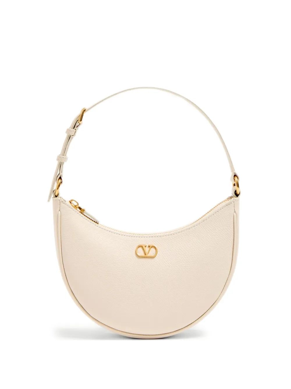 VALENTINO Mini Hobo Handbag with Signature Logo