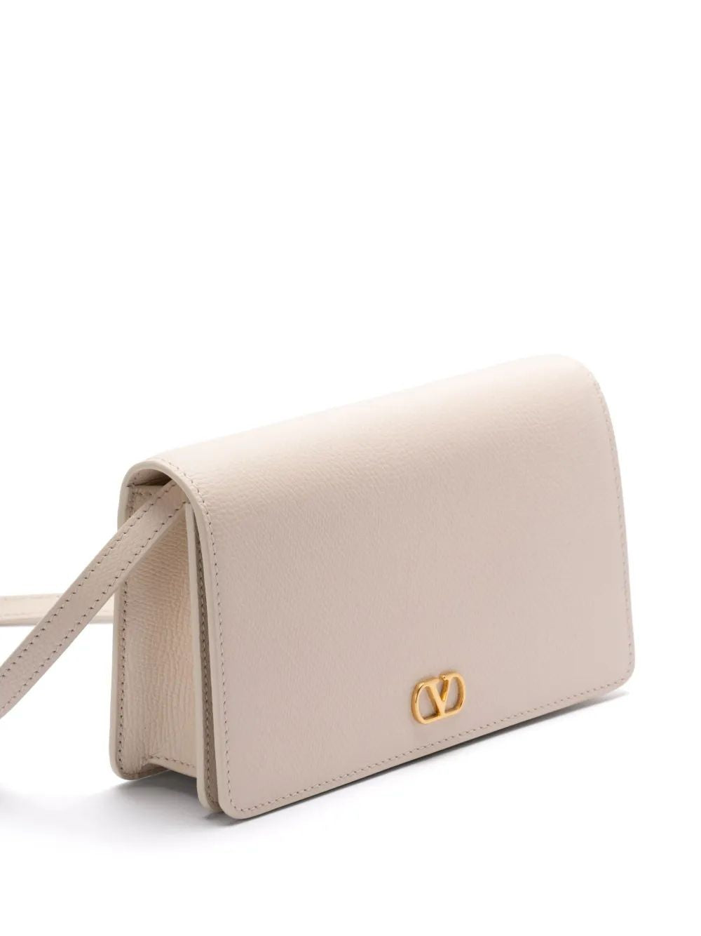 VALENTINO GARAVANI Mini Leather Vlogo Signature Clutch