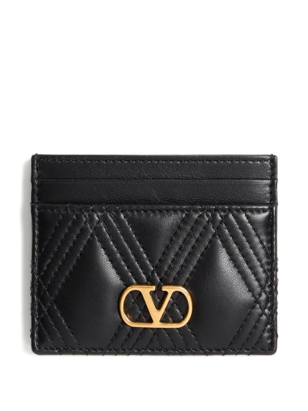VALENTINO GARAVANI Mini Quilted Card Holder