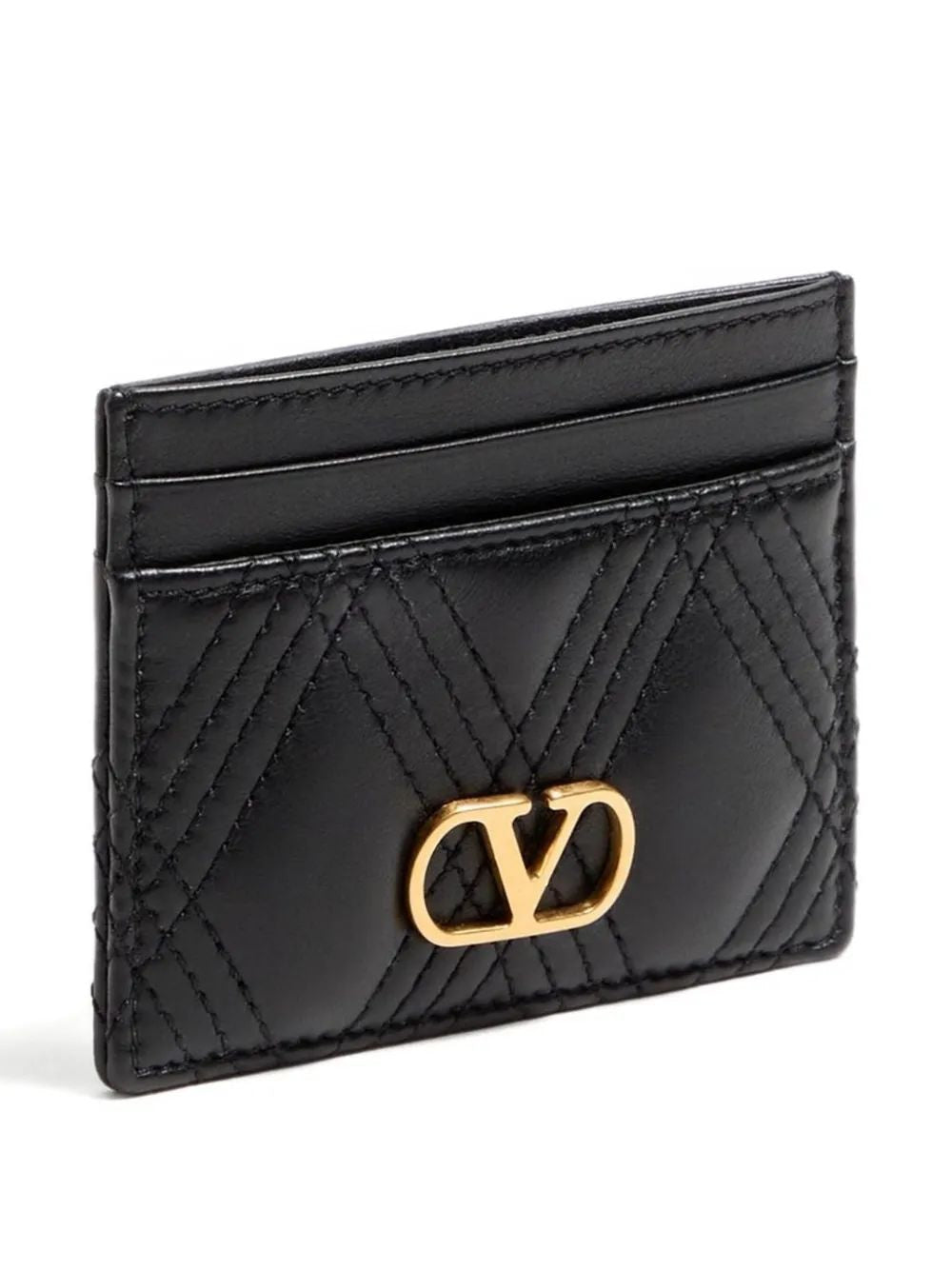 VALENTINO GARAVANI Mini Quilted Card Holder