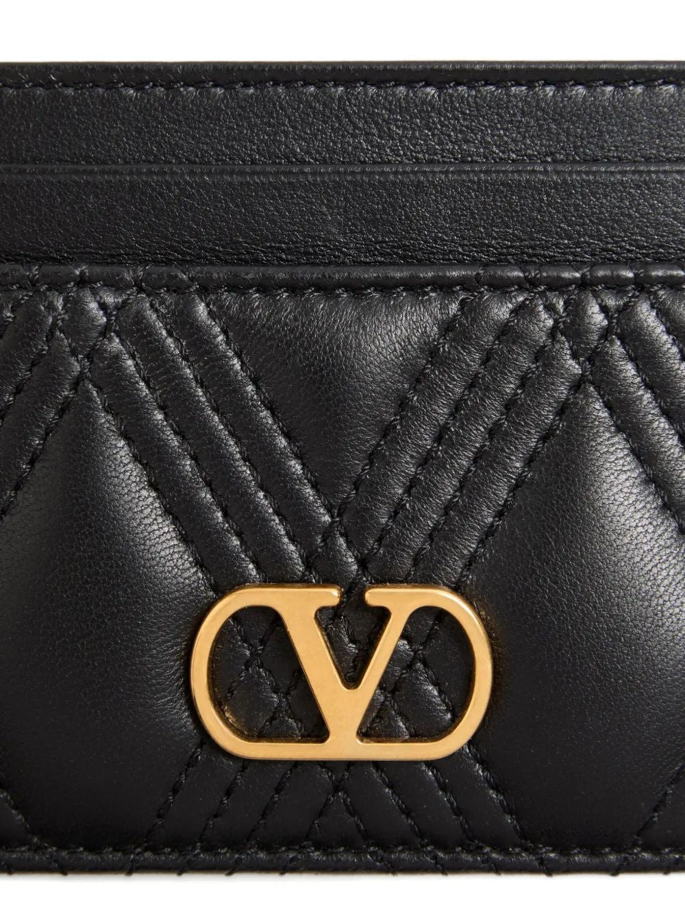 VALENTINO GARAVANI Mini Quilted Card Holder