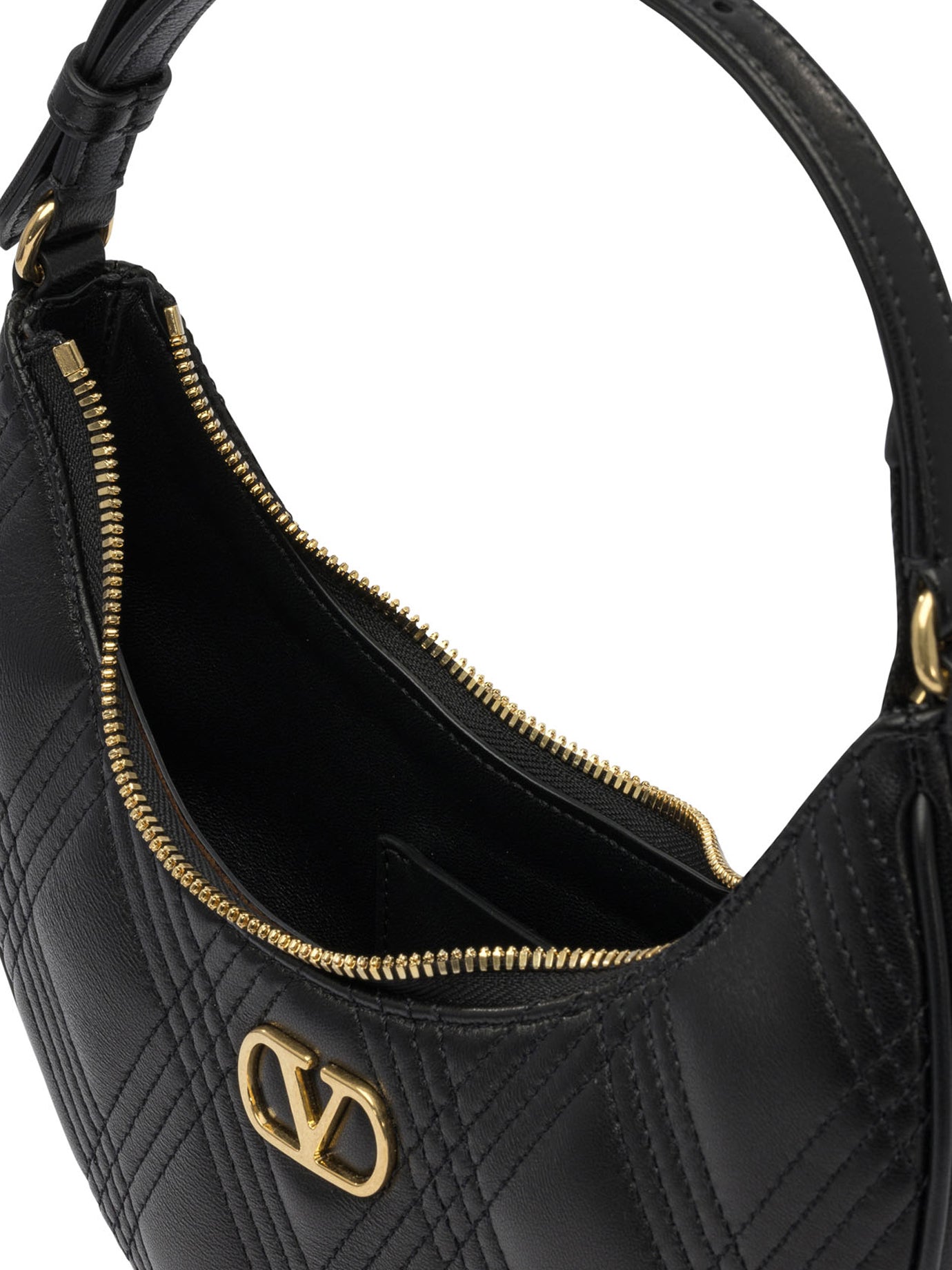 VALENTINO GARAVANI Mini Leather Shoulder Handbag - FW25 Collection