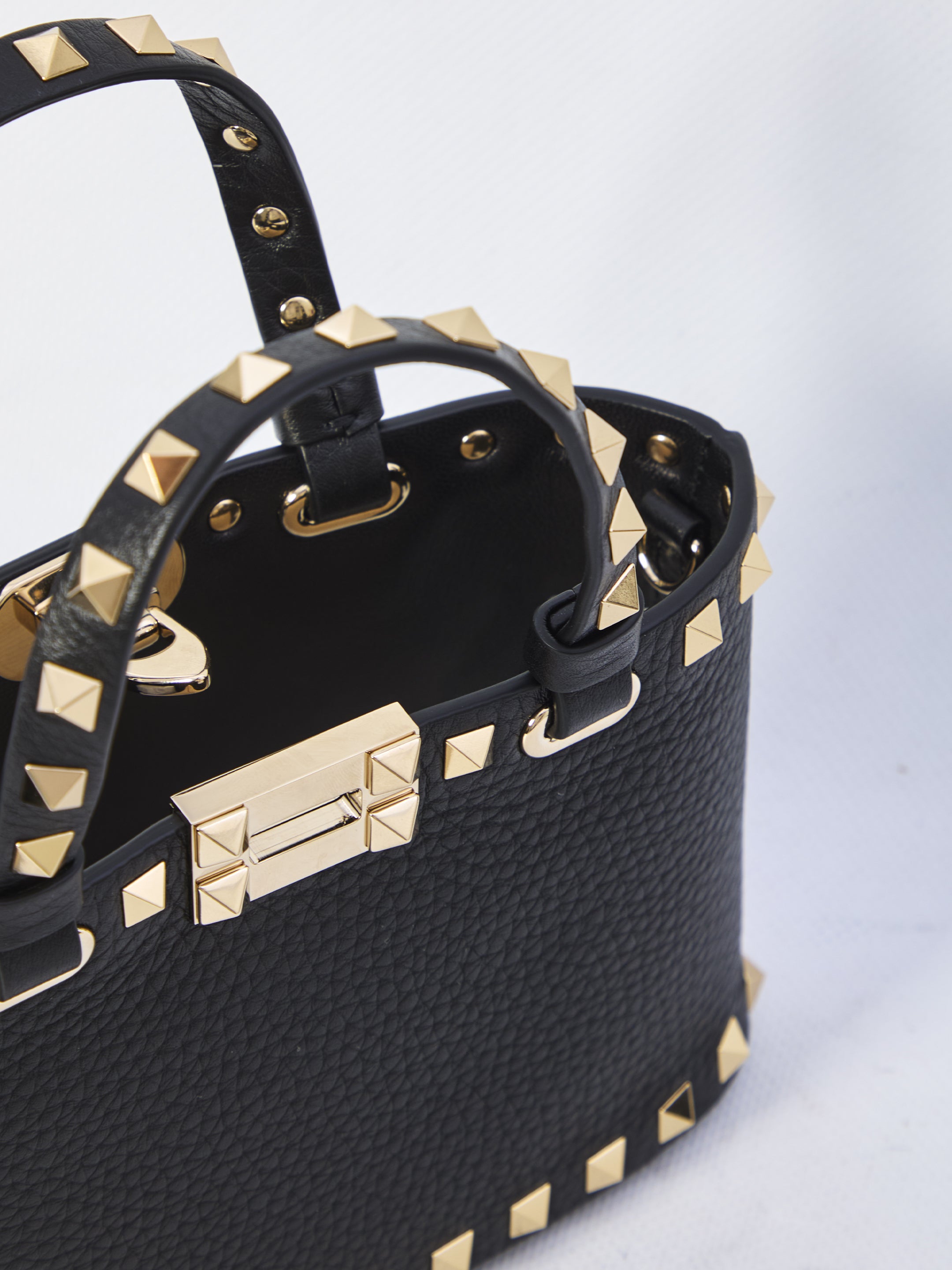 VALENTINO GARAVANI Mini Shopping Handbag - Dimensions: 18.5x12.5x5.5cm