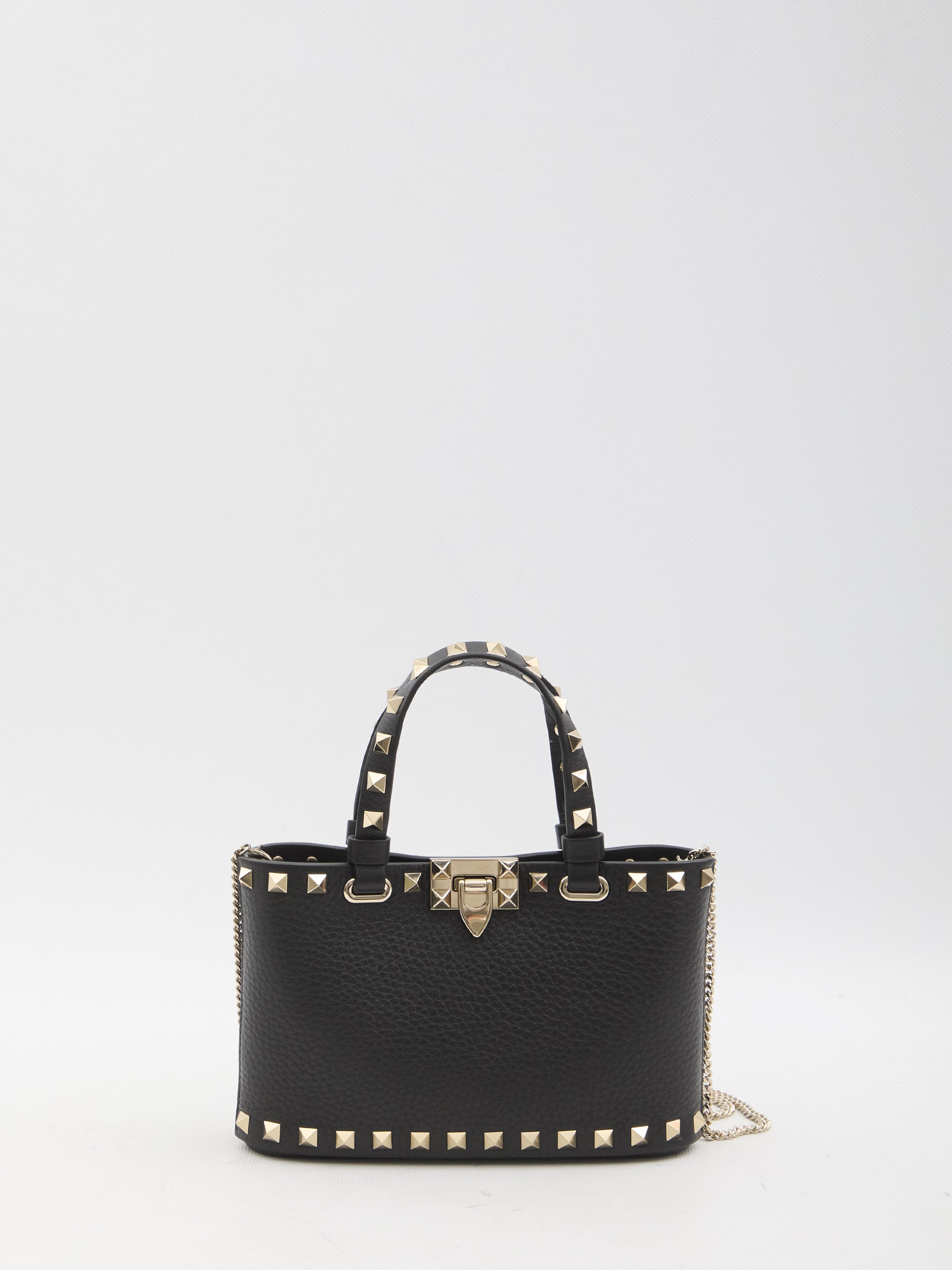 VALENTINO GARAVANI Mini Shopping Handbag - Dimensions: 18.5x12.5x5.5cm