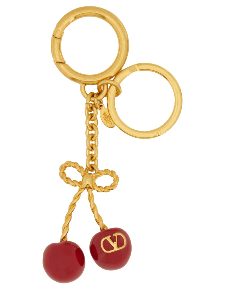 VALENTINO GARAVANI Elegant Brass Key Holders for Women