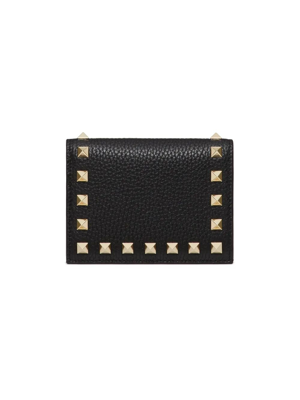 VALENTINO Mini Flap French Wallet with Rockstud Detail