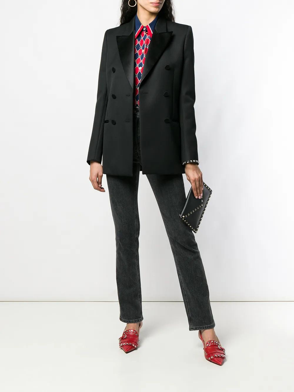 VALENTINO Medium Flat Pouch Handbag