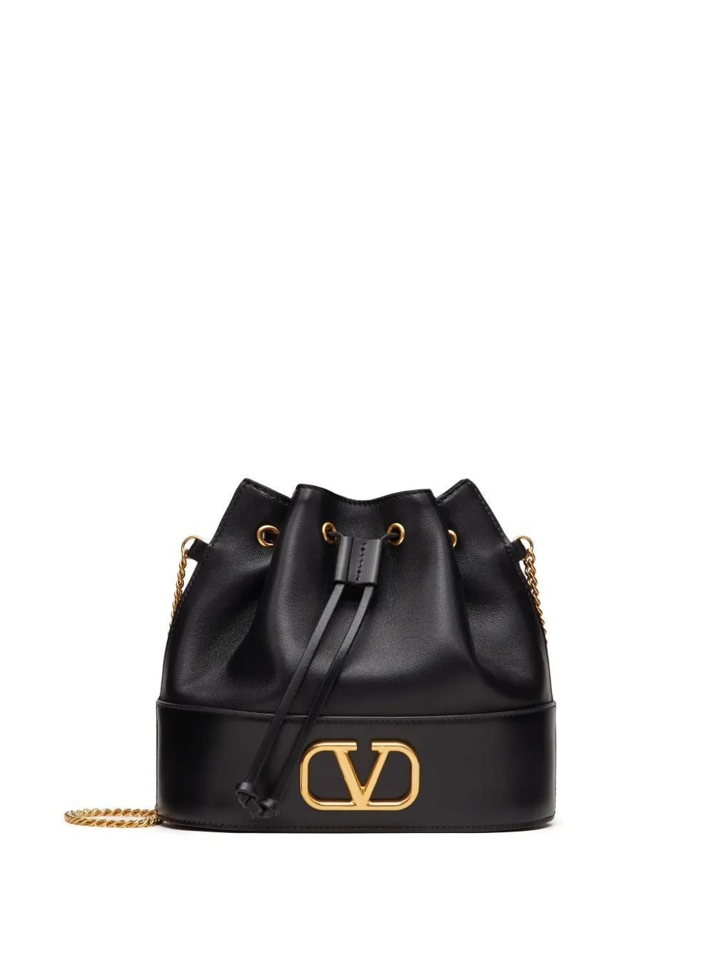 VALENTINO Mini Drawstring Vlogo Signature Handbag