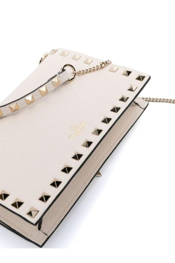 VALENTINO Mini Handbag with Rockstud Accents