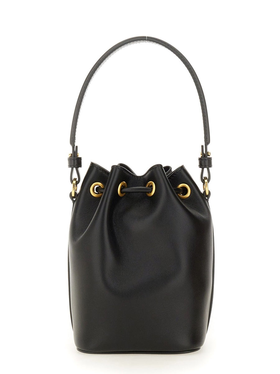 VALENTINO GARAVANI Mini Bucket Handbag with Signature Detail