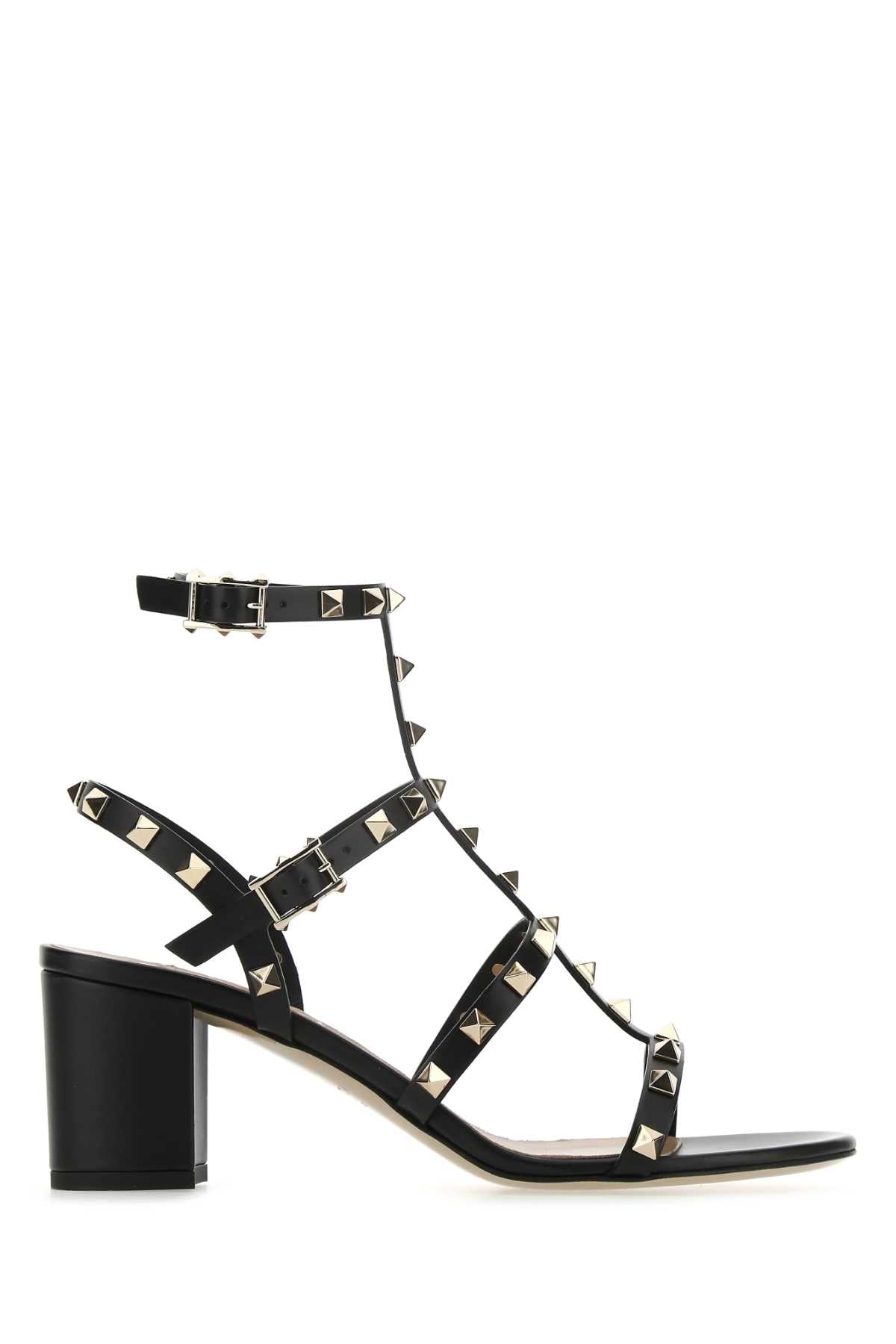 VALENTINO GARAVANI Leather Rockstud Sandals T. 60 for Women