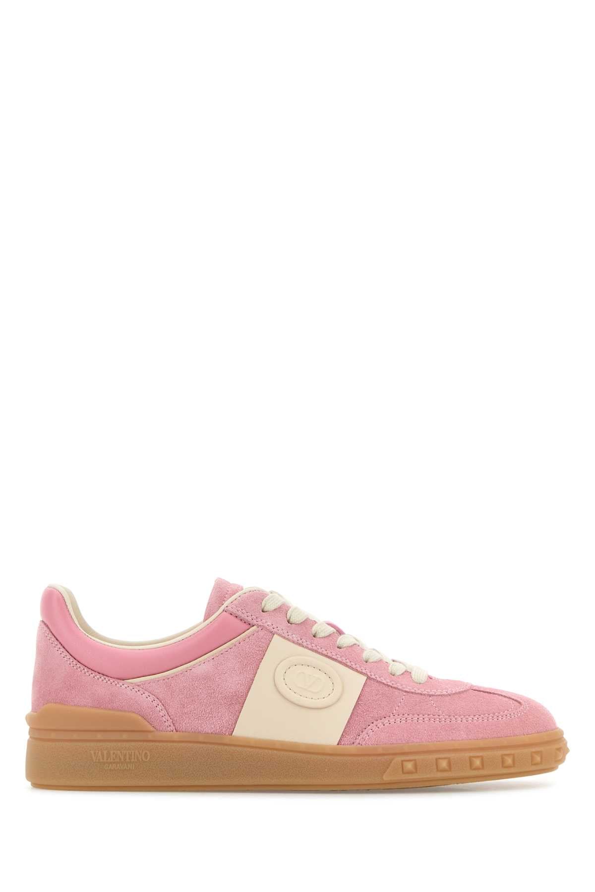 VALENTINO GARAVANI Multicolor Suede Upvillage Sneakers for Women