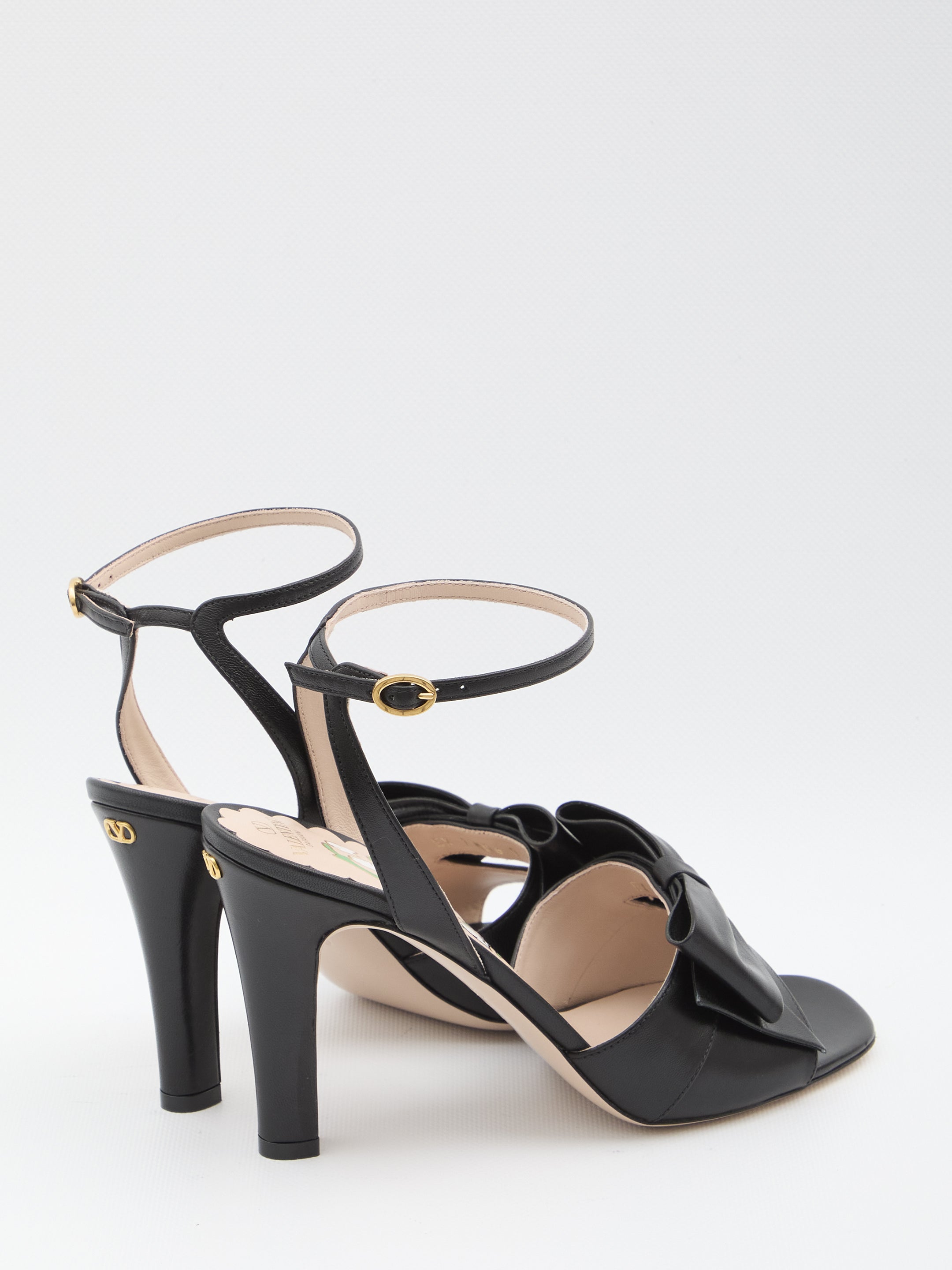 VALENTINO GARAVANI Slingback Pumps with Adjustable Strap and Floral Insole