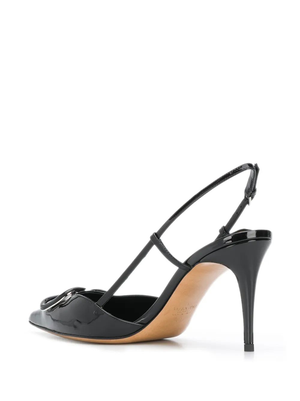 VALENTINO GARAVANI Slingback Vlogo Pumps with Adjustable Strap - FW25 Collection