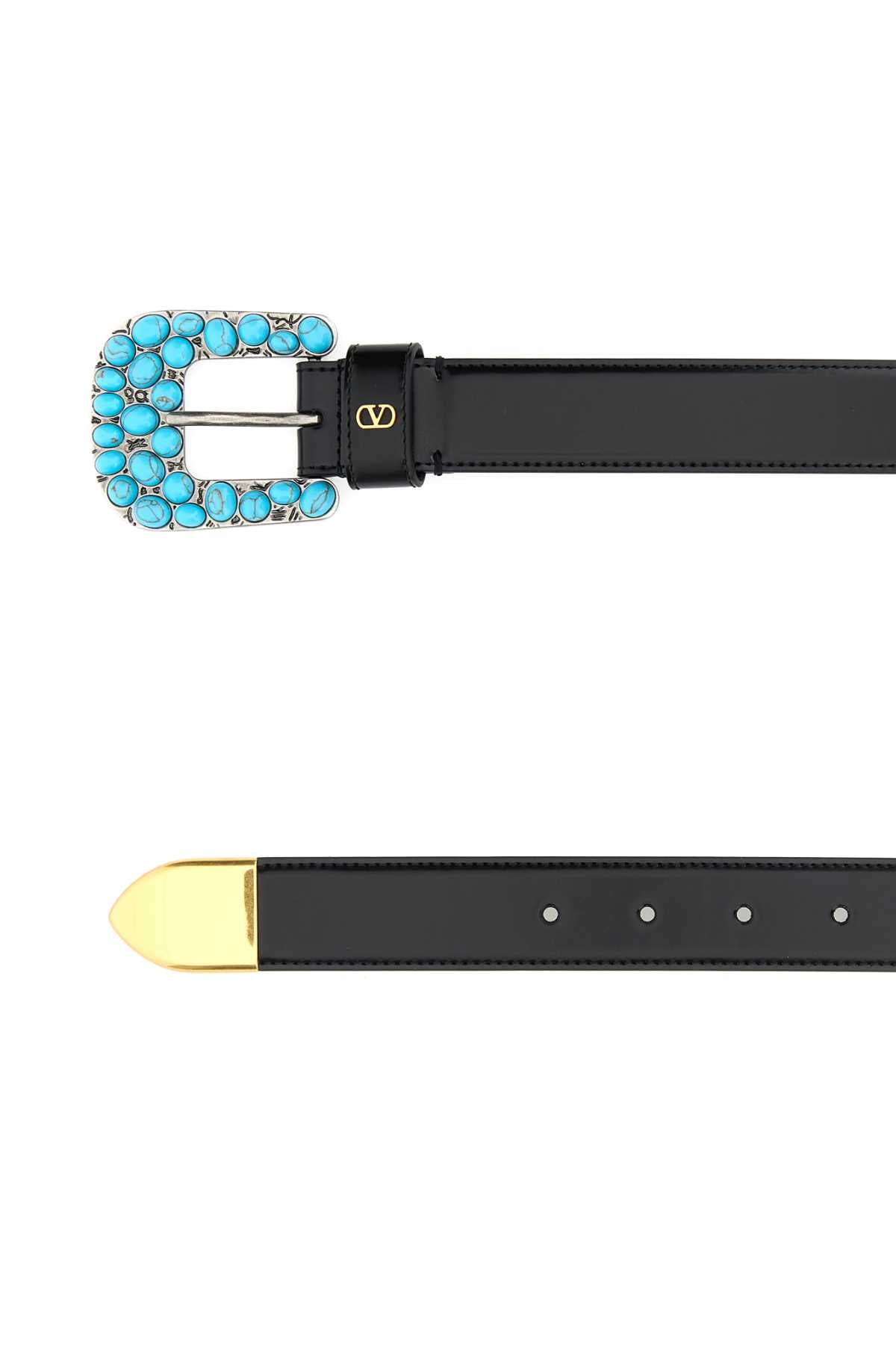 VALENTINO GARAVANI Women's Leather Belt with Vlogo Signature - FW25 Collection