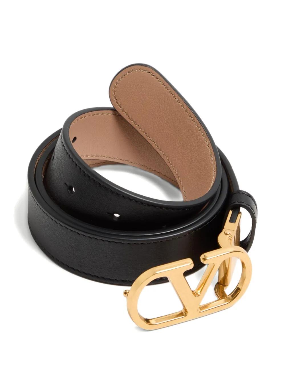 VALENTINO GARAVANI Reversible H30 Leather Belt for Women