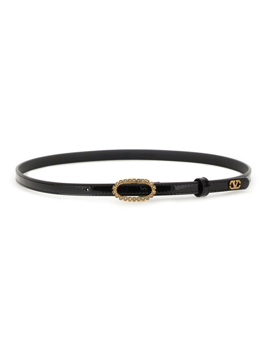 VALENTINO GARAVANI Classic Leather Belt for Women - FW25 Collection