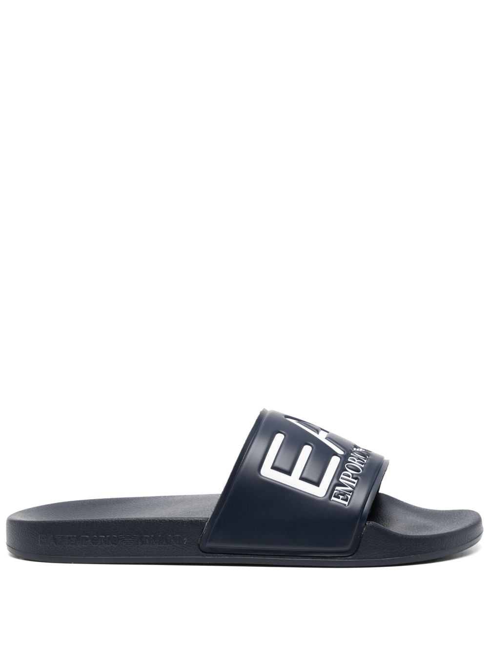 EA7 Logo Slide Sandals for Men