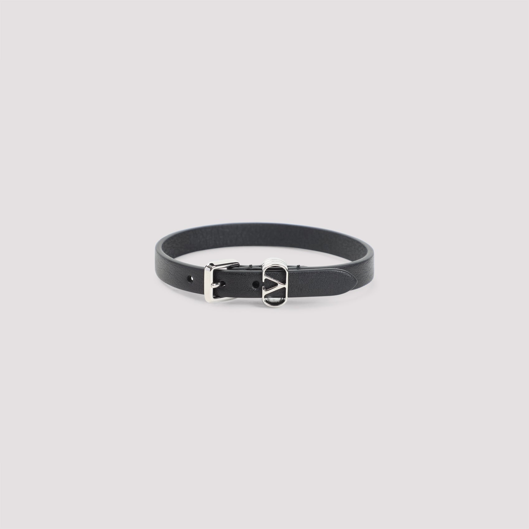 VALENTINO GARAVANI Leather Bracelet for Men