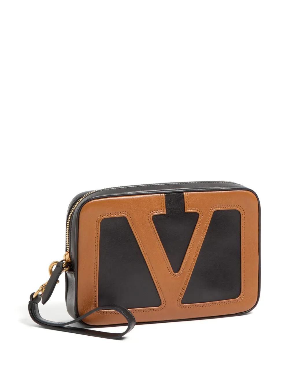 VALENTINO GARAVANI Mini Nappa Leather Pouch Handbag