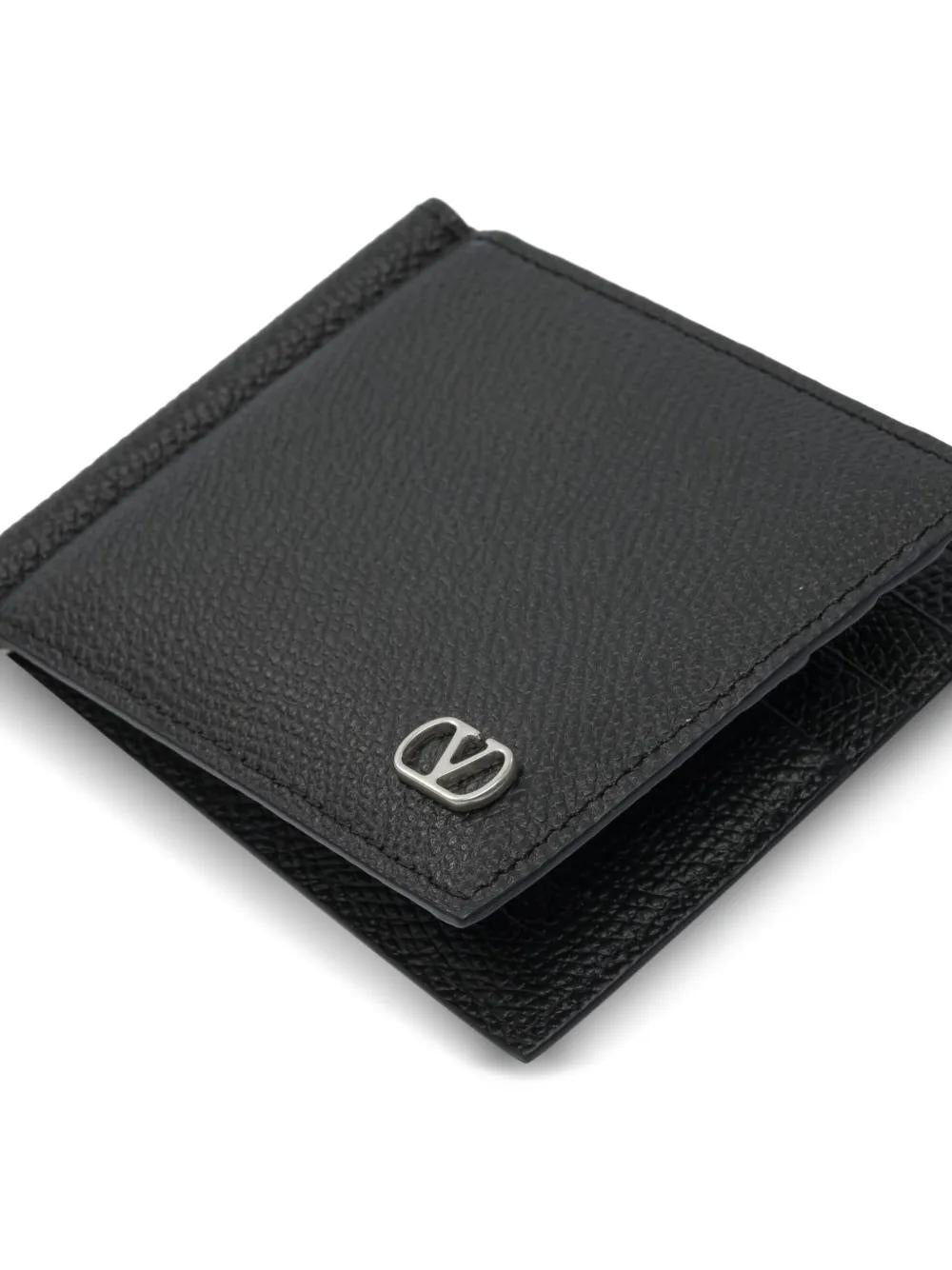 VALENTINO GARAVANI Mini Bi-Fold Vlogo Wallet with Clip