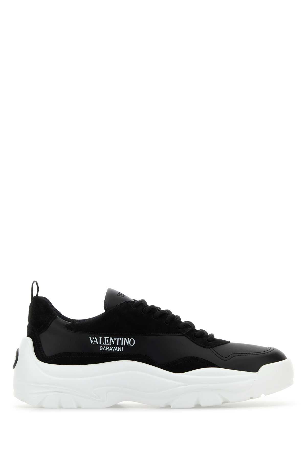 VALENTINO GARAVANI Leather and Suede Gumboy Sneaker for Men - FW25