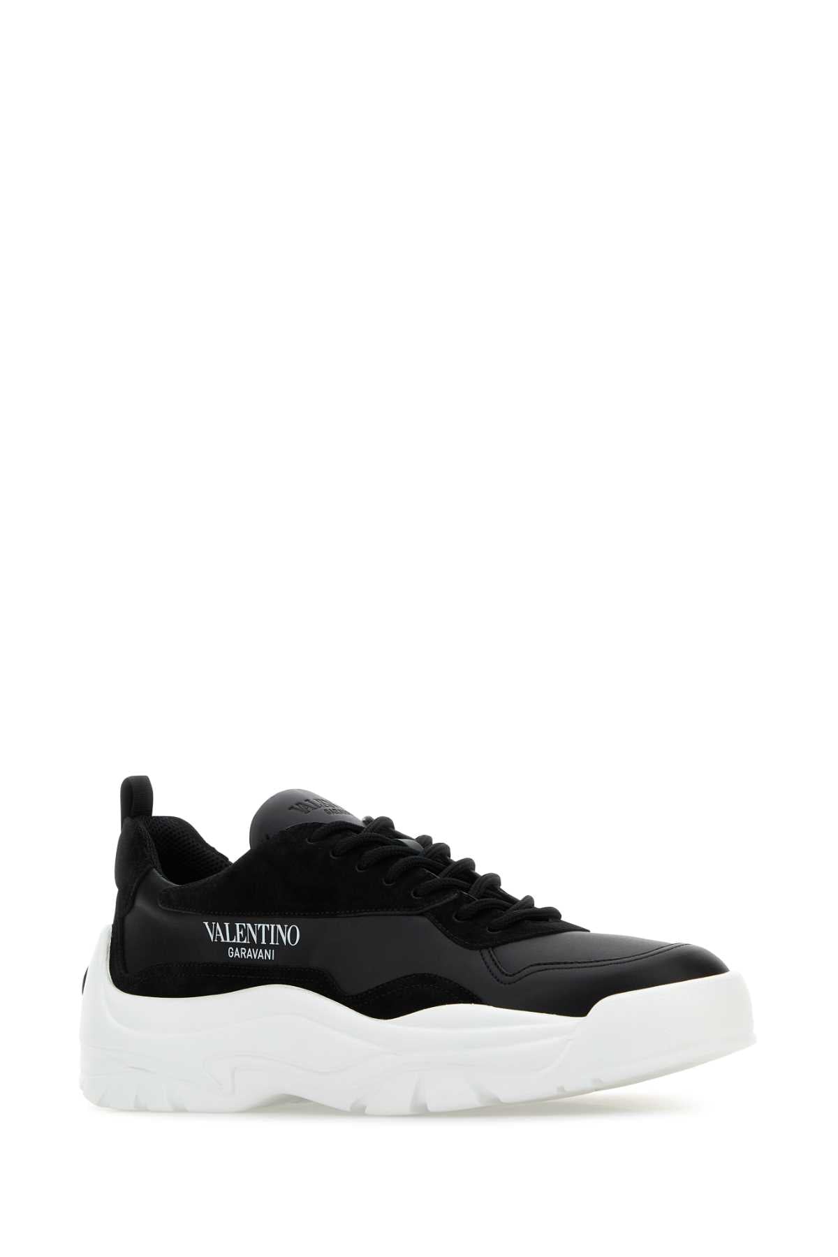 VALENTINO GARAVANI Leather and Suede Gumboy Sneaker for Men - FW25