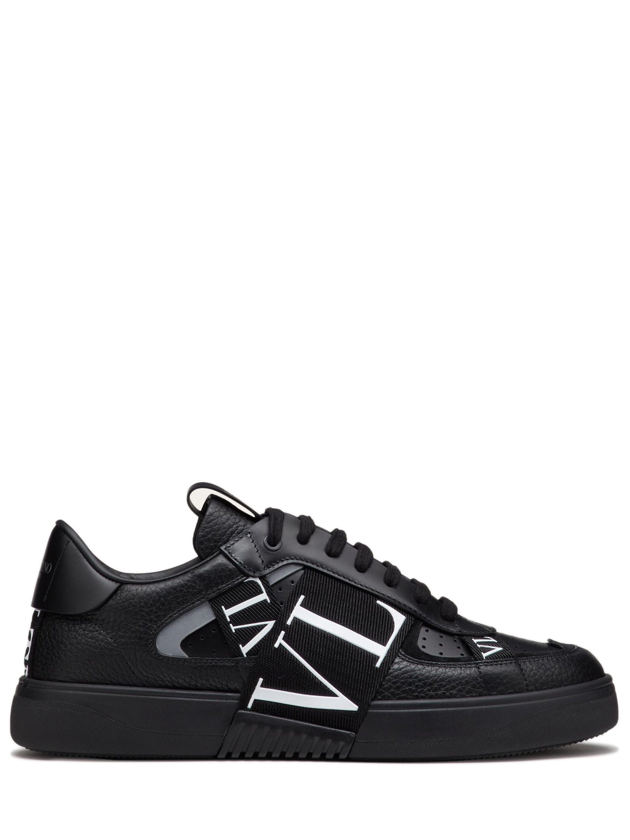 VALENTINO GARAVANI SEVEN BANDS Leather Sneakers for Men