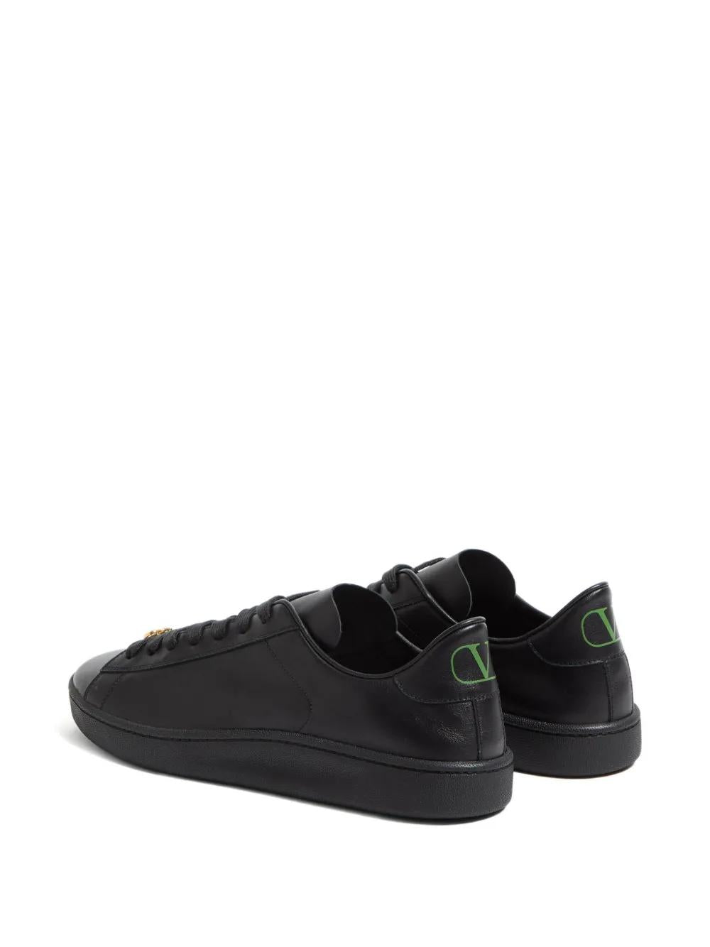 VALENTINO GARAVANI Royco Leather Lace-Up Sneakers for Men