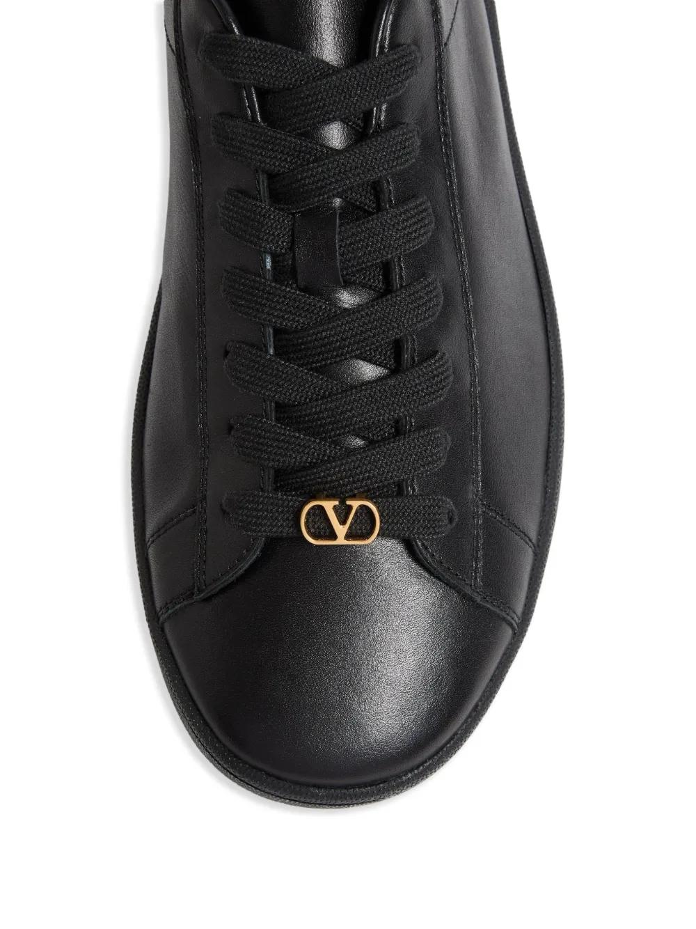 VALENTINO GARAVANI Royco Leather Lace-Up Sneakers for Men
