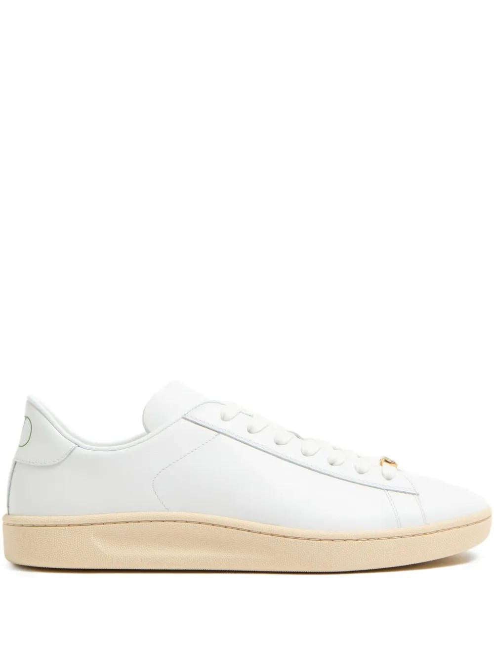 VALENTINO GARAVANI Premium Leather High-Top Sneaker for Men