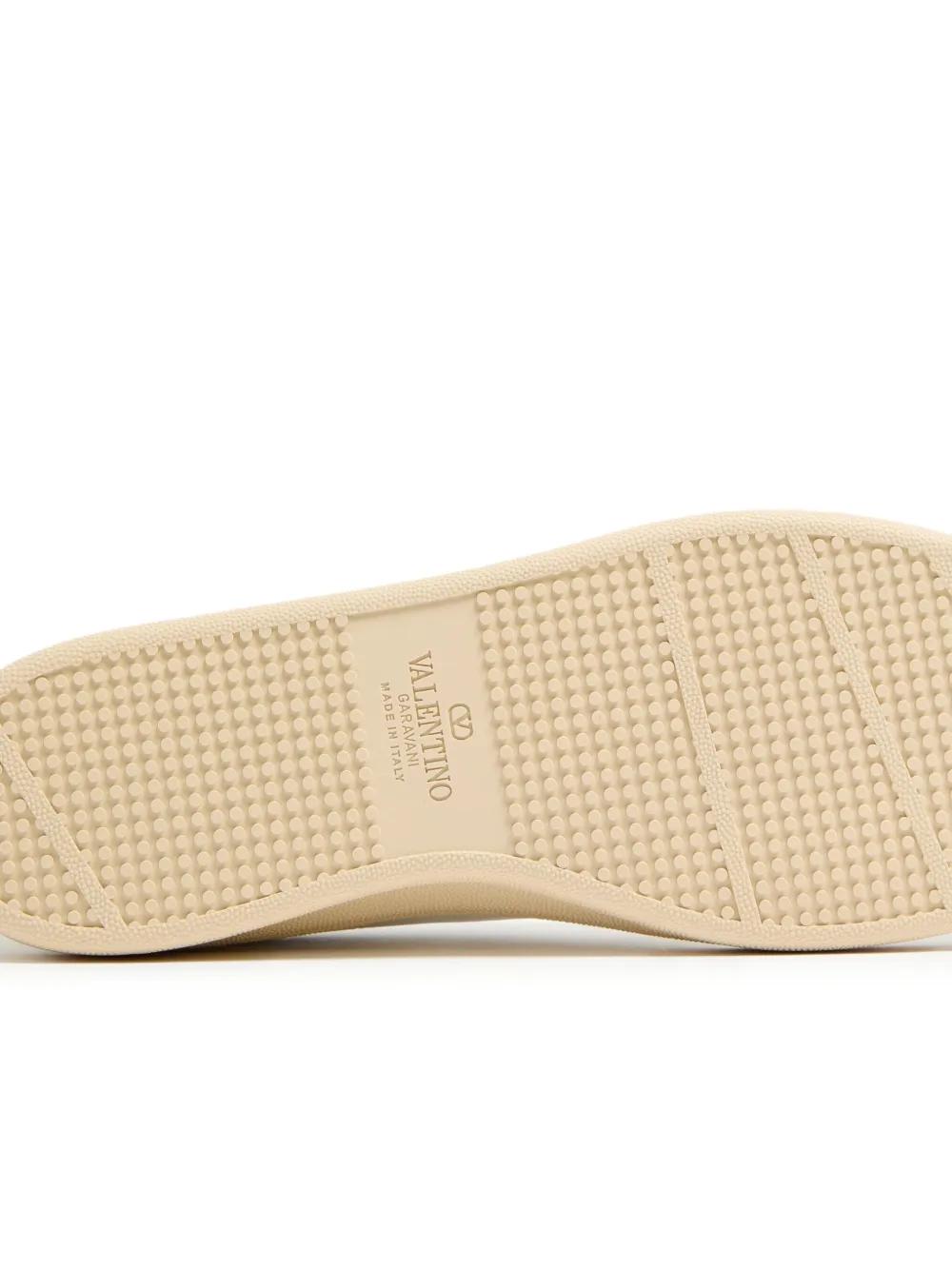 VALENTINO GARAVANI Premium Leather High-Top Sneaker for Men