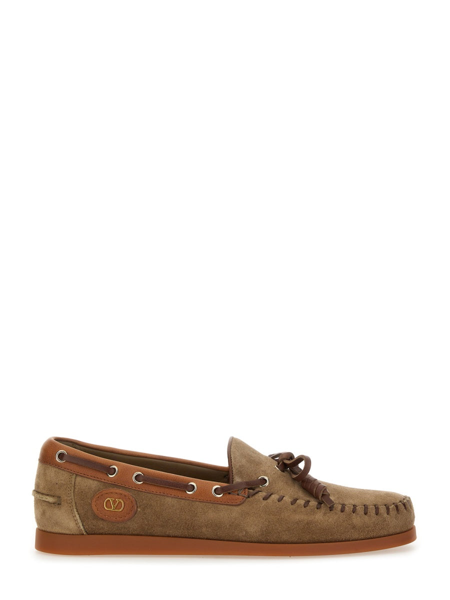 VALENTINO GARAVANI Leather Loafers for Men - Elegant and Timeless