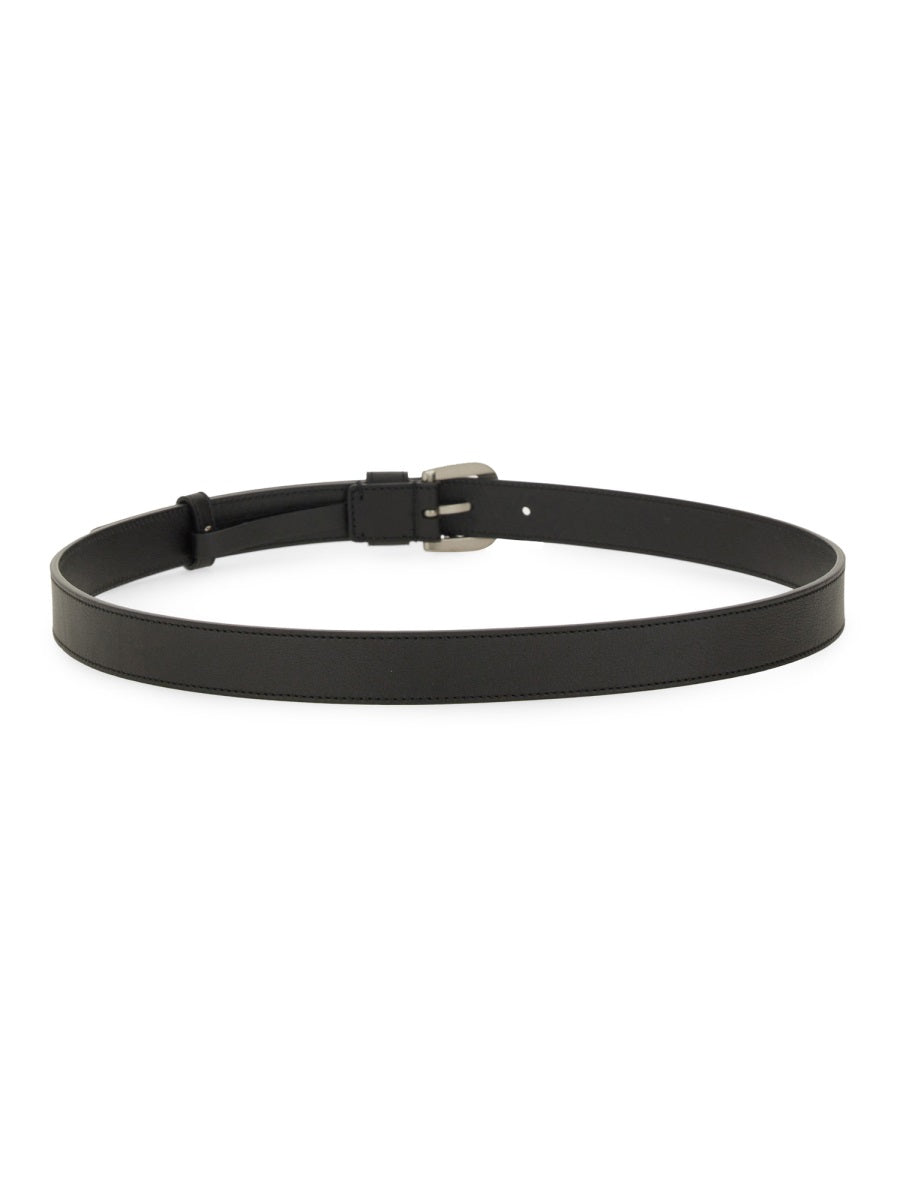 VALENTINO GARAVANI Signature VLOGO Leather Belt for Men